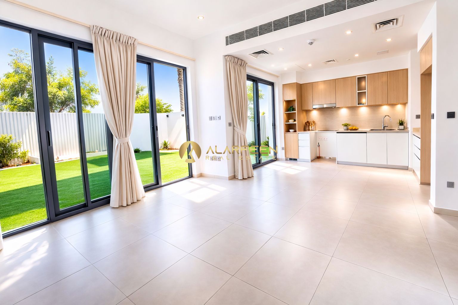 Single Row l Close to Amenities l Curtains Installed