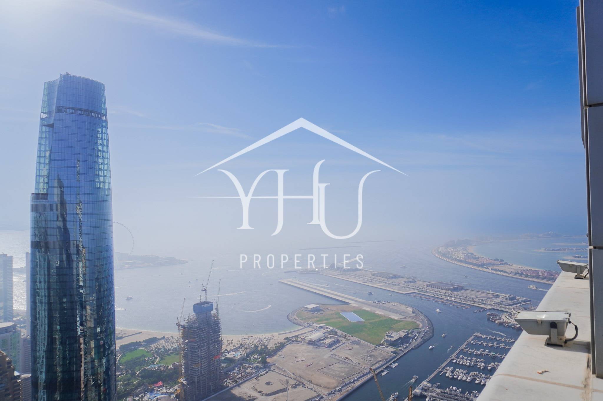 Very High Floor | Fully Upgraded | Palm Views