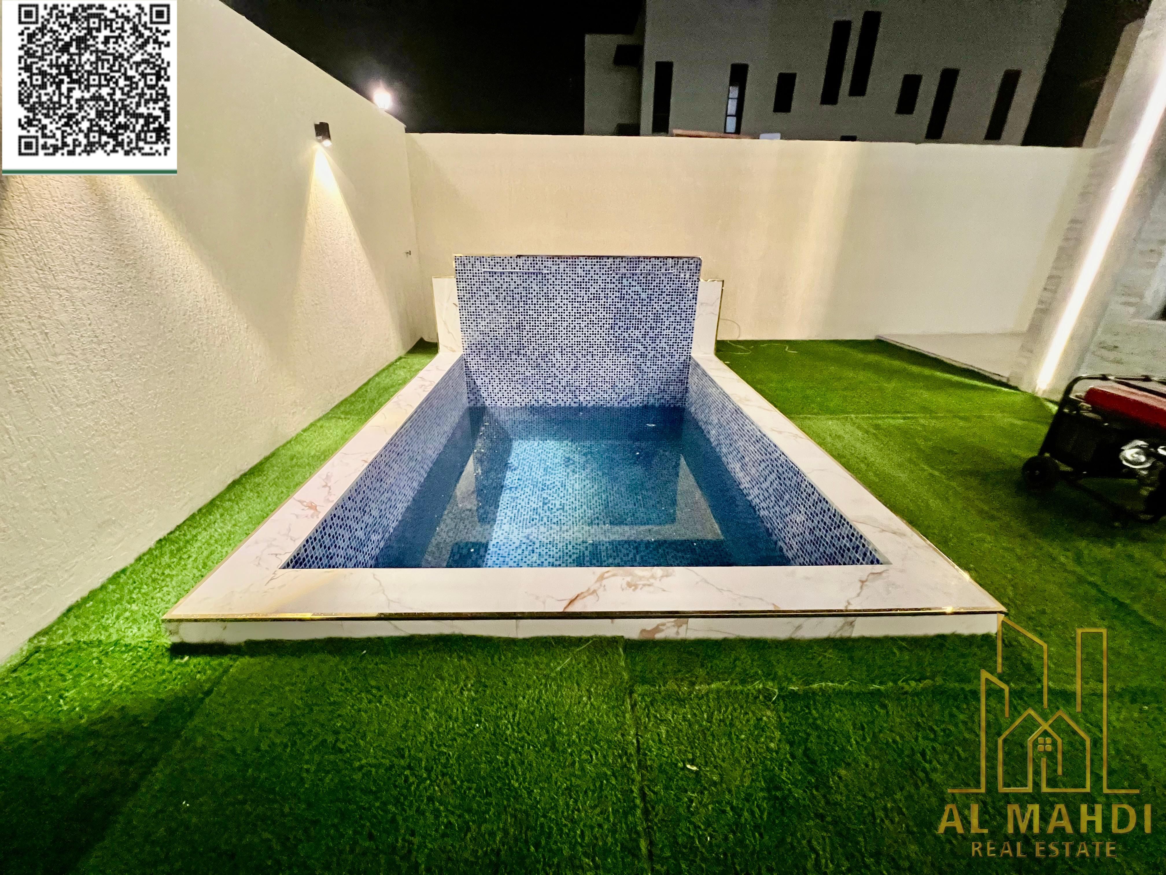 Luxury villa for sale in Al Aaliyah – 5 master bedrooms | Majlis | 2 living rooms | 4,350 sq ft | Registration fees included
