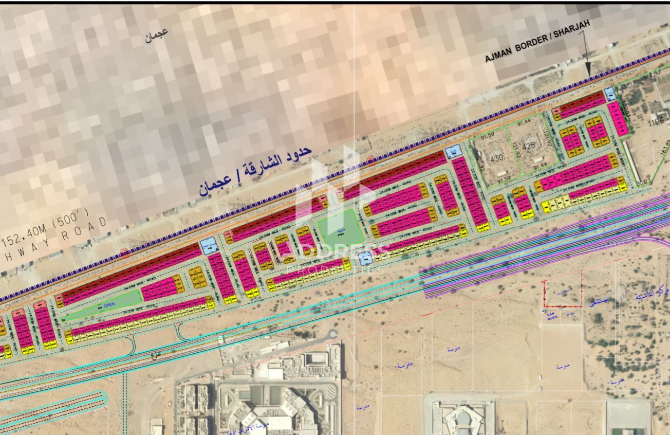 Premium Investment Opportunity – Commercial Plot for Sale in Al Dhabdaba, North Al Rahmaniya, Sharjah with Strategic Location