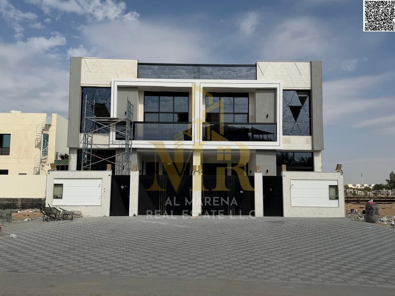 Villa for sale in Al Yasmin – 5 master bedrooms | Two floors | Includes registration and ownership fees, freehold