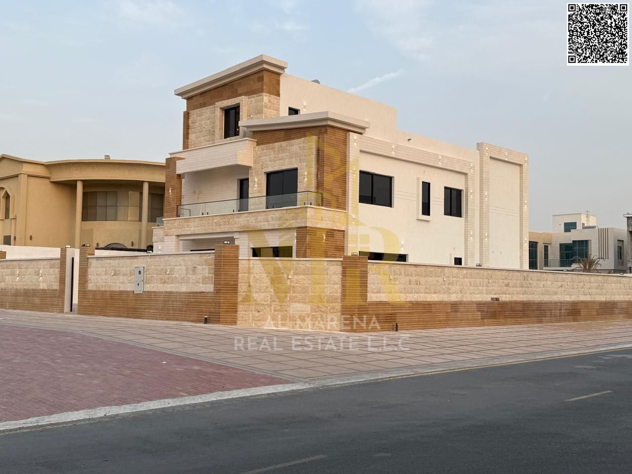 Luxury villa for sale in Al Yasmin – Corner villa with a large area and luxurious finishes
