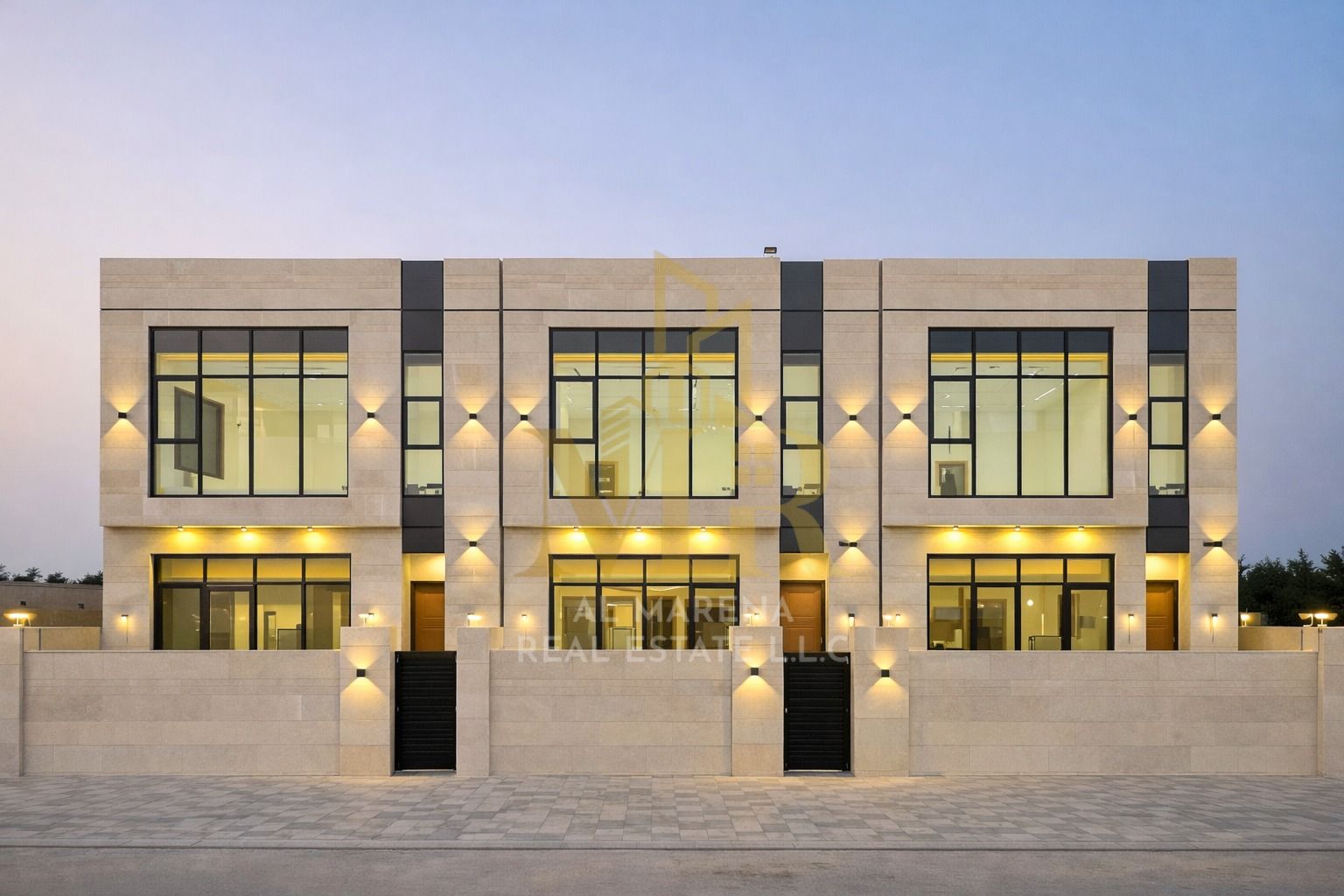 Villa for sale in Al Bahia – Modern design and spacious area, price includes registration fees