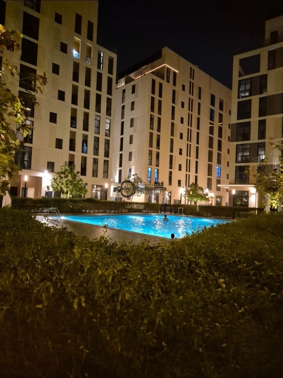 Spacious furnished studio || Gated community || Available for yearly rent