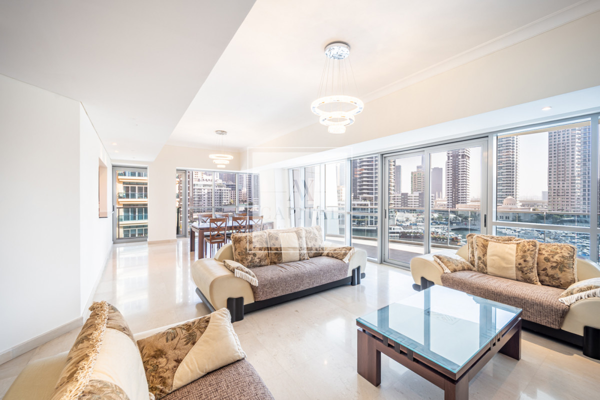 Full Marina View | Furnished | Vacant