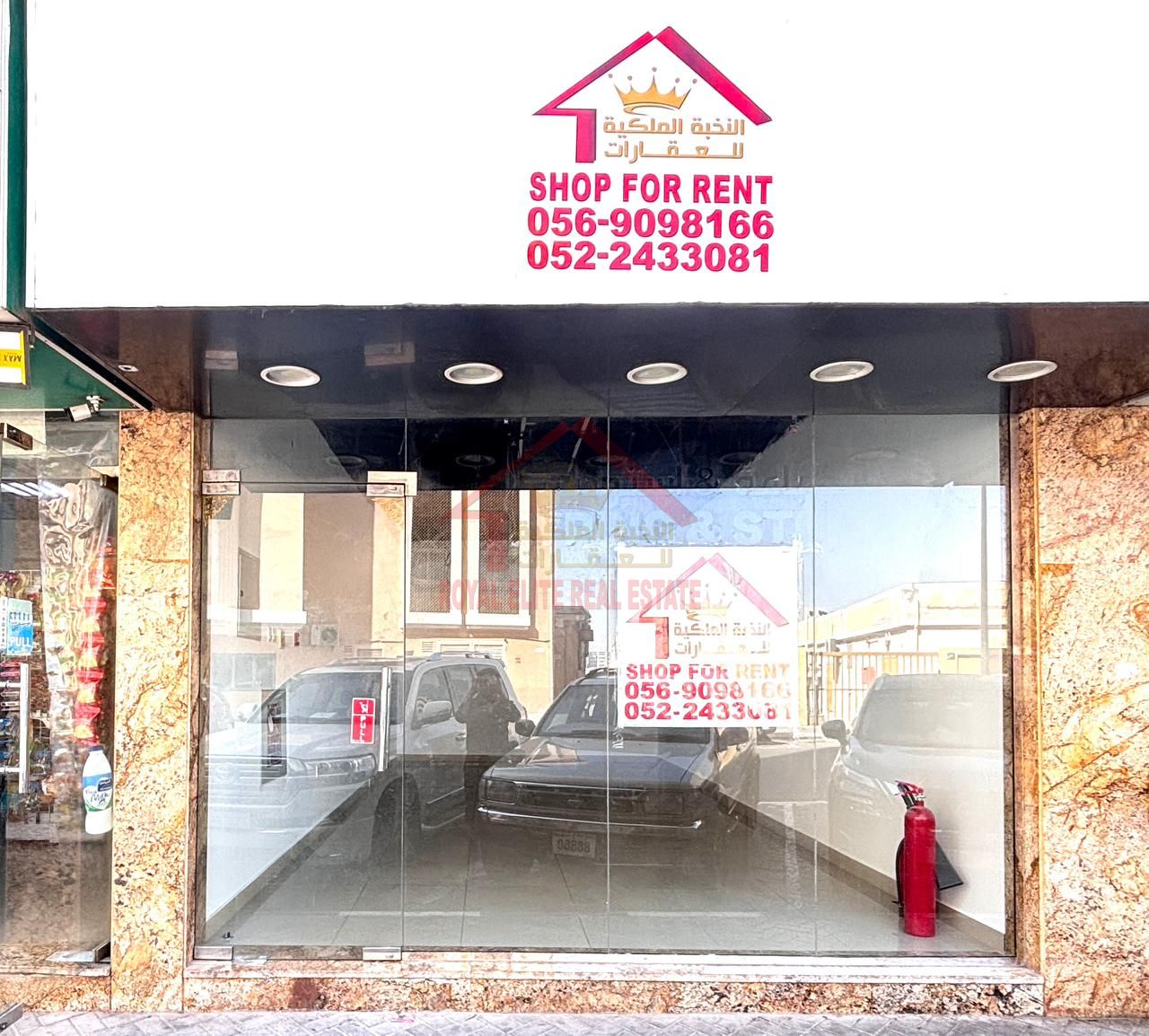 Fitted Shop for Rent | Mahdi Building | Al Majaz 3 | 377 Sq. Ft.