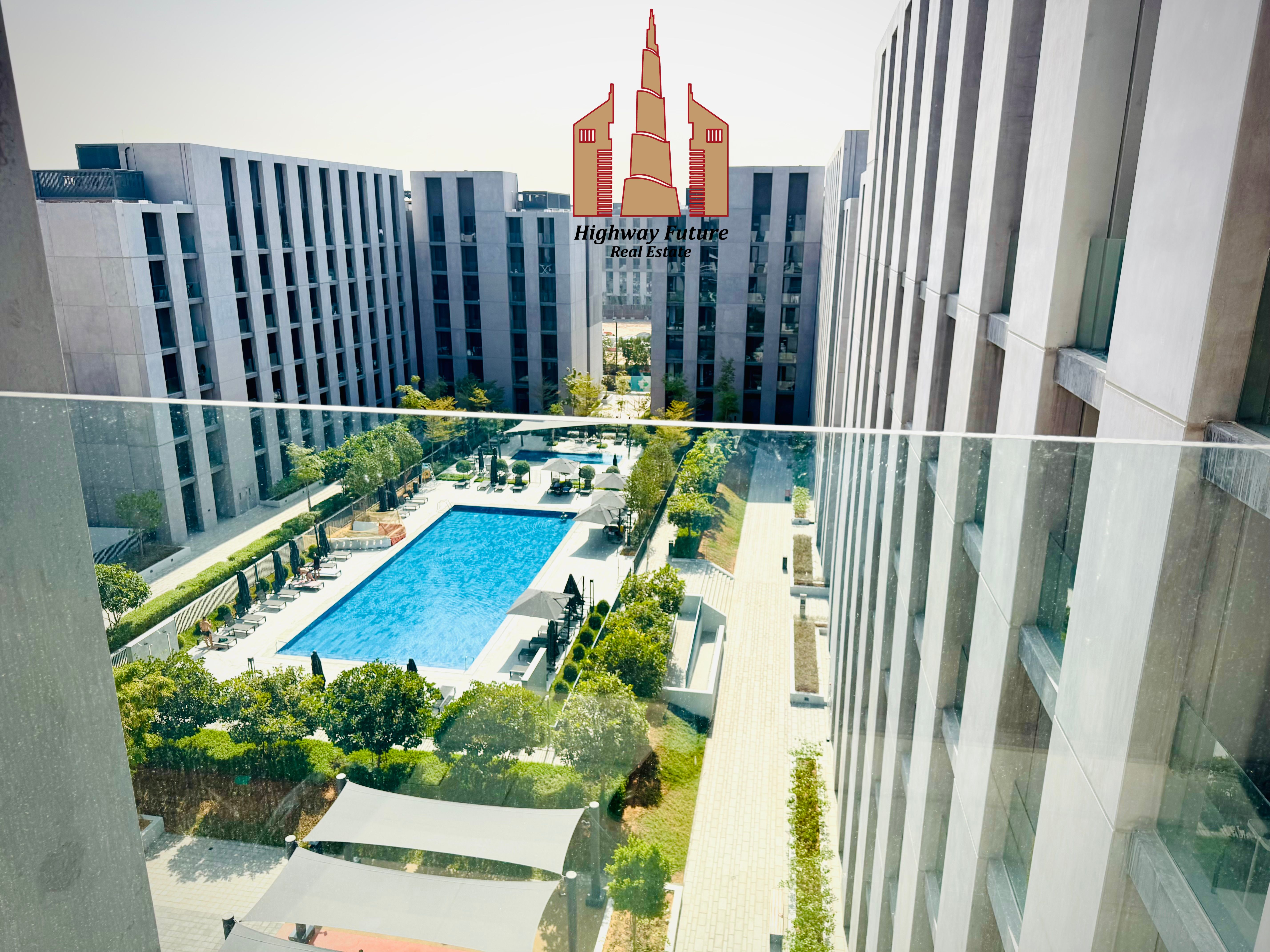 Exclusive Pool View 1BHK for Sale in Tiraz, Aljada – Modern Design, Resort-Style Facilities & Prime Location