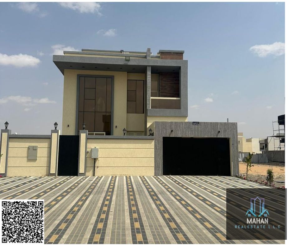Villa for Sale in Al Zahya – Ajman Spacious | Elegant | Prime Residential Location Discover this stunning 1-year-old villa in Al Zahya, Ajman — designed for comfort, space, and modern family living.