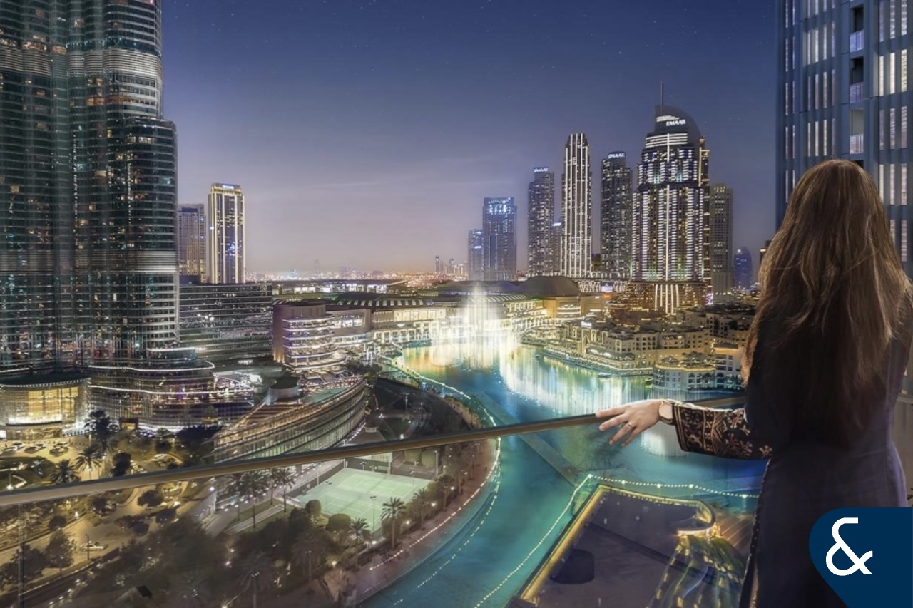 Largest Layout | Burj Khalifa view| 3 + maid