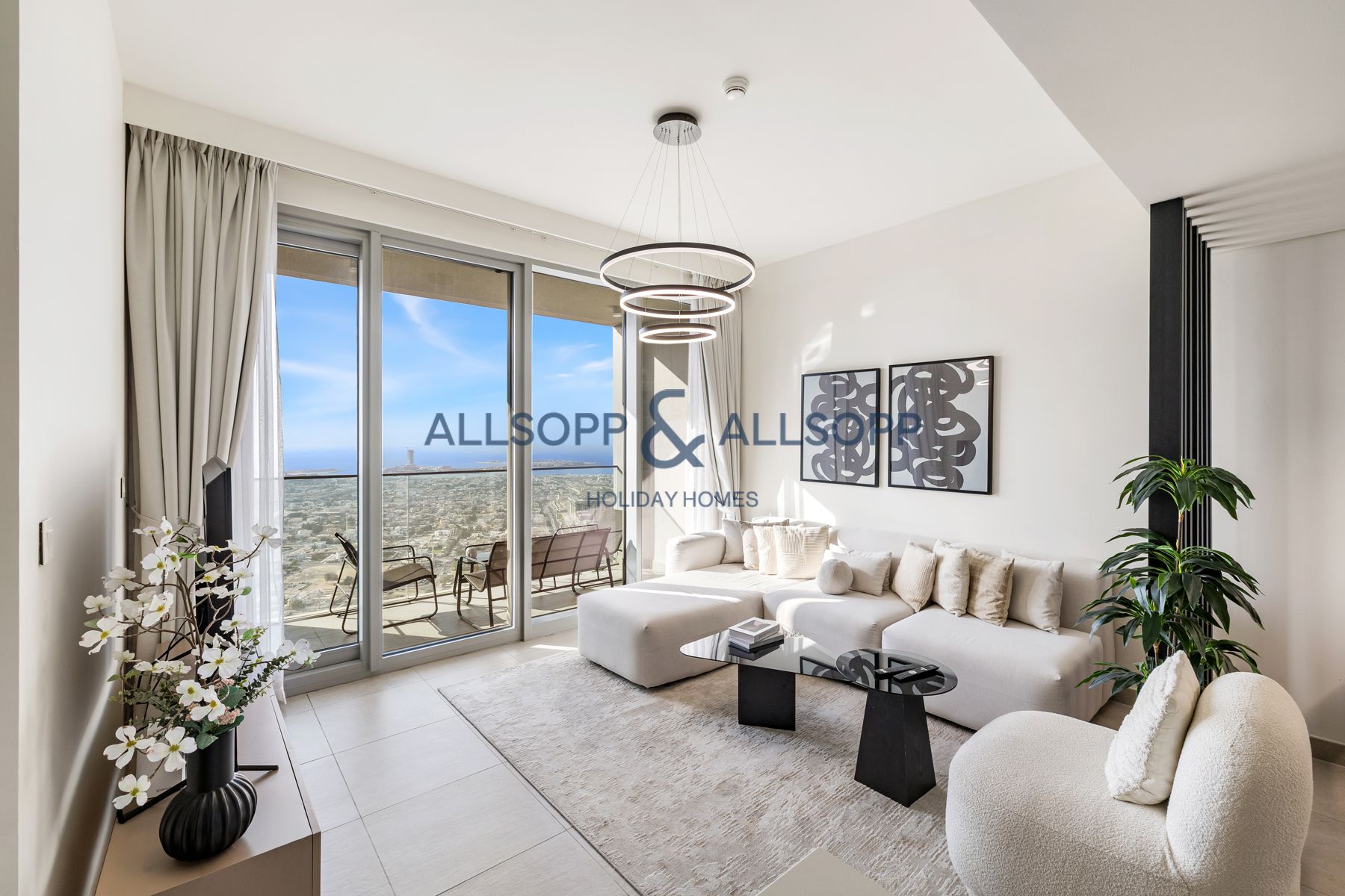 Exclusive Deal: Panoramic View 2 Bedroom at Forte Tower 1, Downtown