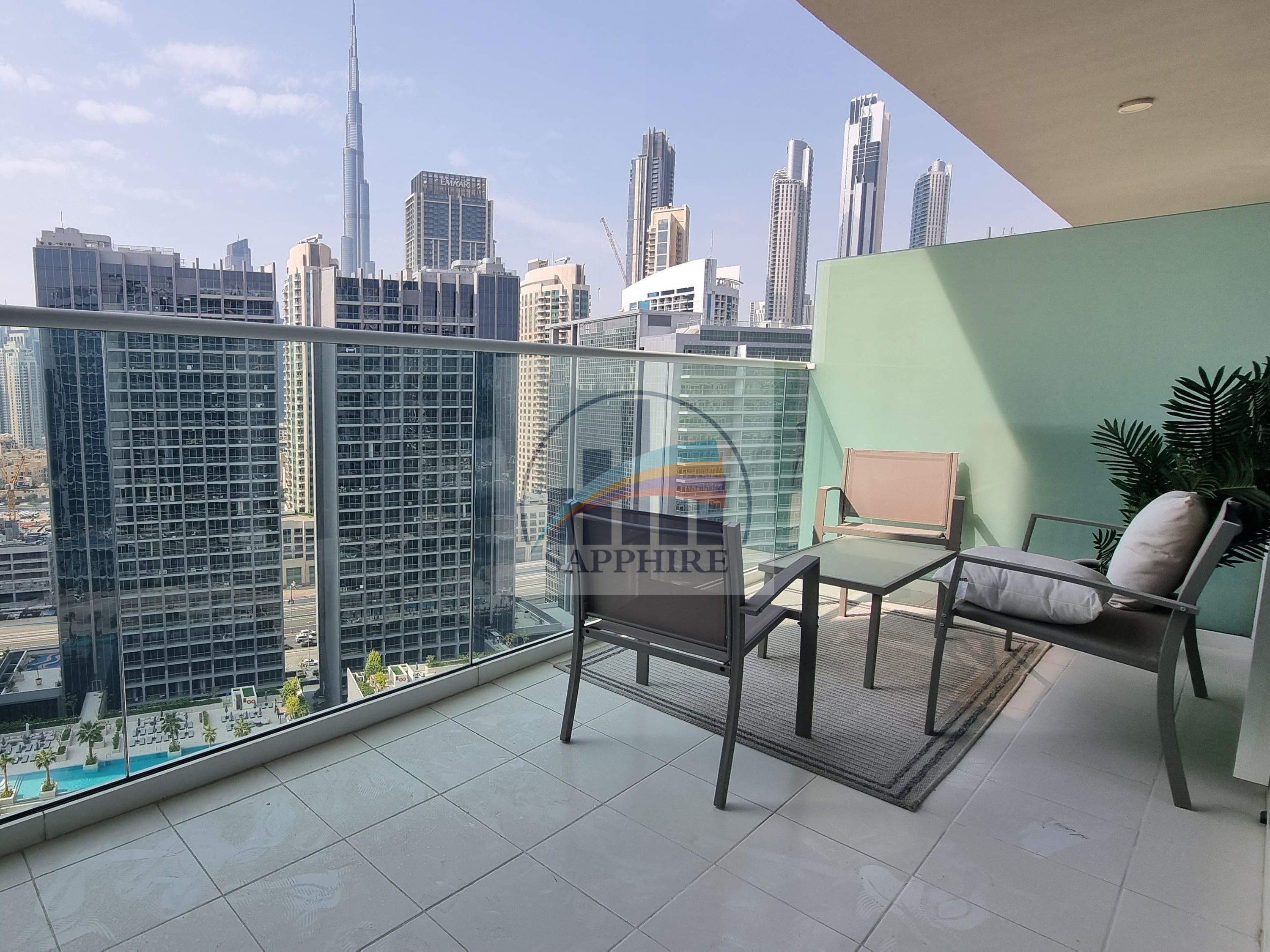 Fully Furnished 1 Bedroom Burj Khalifa View Ready