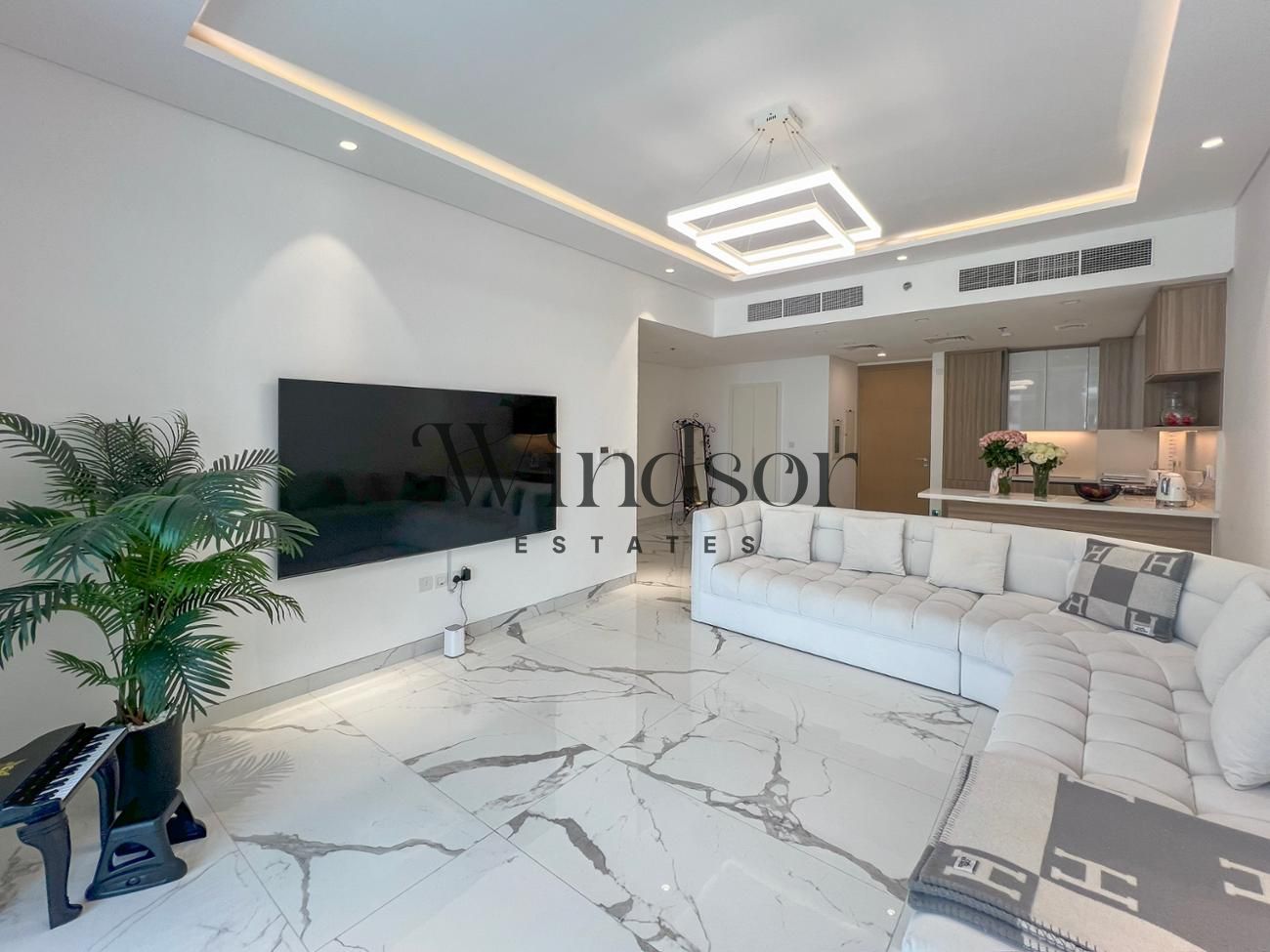 Balcony | Unfurnished | Spacious Living Room