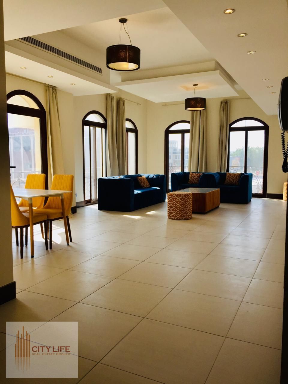STUNNING SEMI FURNISHED / EASY PAYMENT / FREE WIFI / 2 BHK / CENTRAL AC / NEAR LA MER BEACH