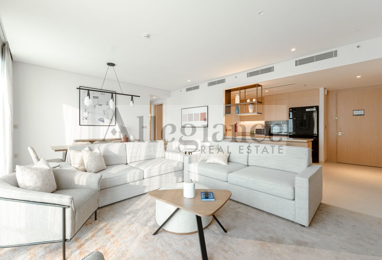 Luxury 4BR+Maid | Burj View | Spacious