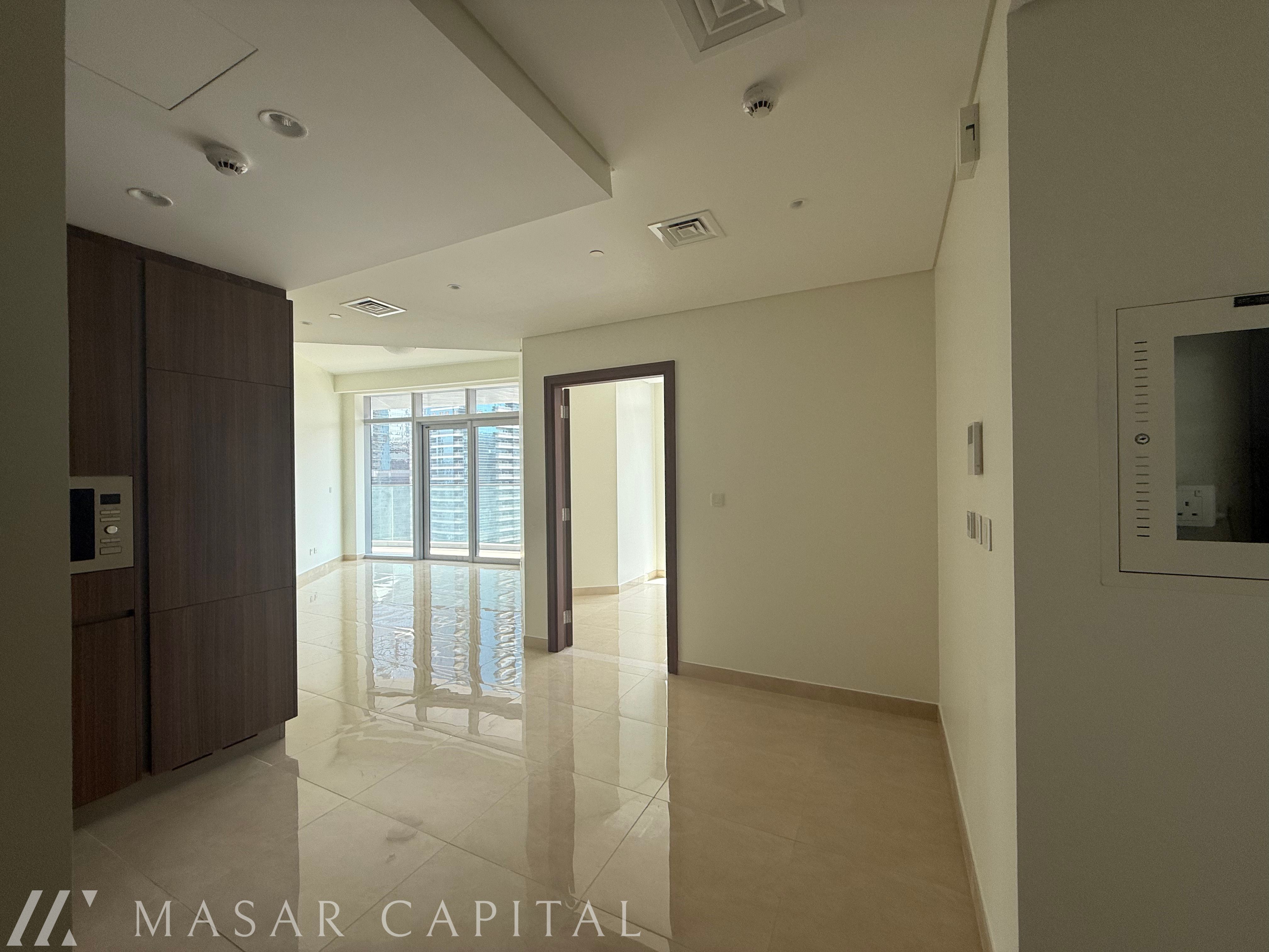 2BR | High Floor | Unfurnished | Vacant