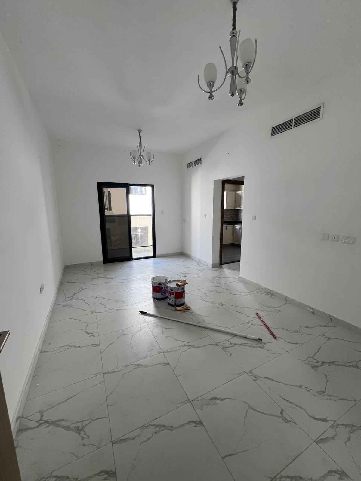 One bedroom, living room, 2 bathrooms in Al Alia area, Ajman (second tenant)