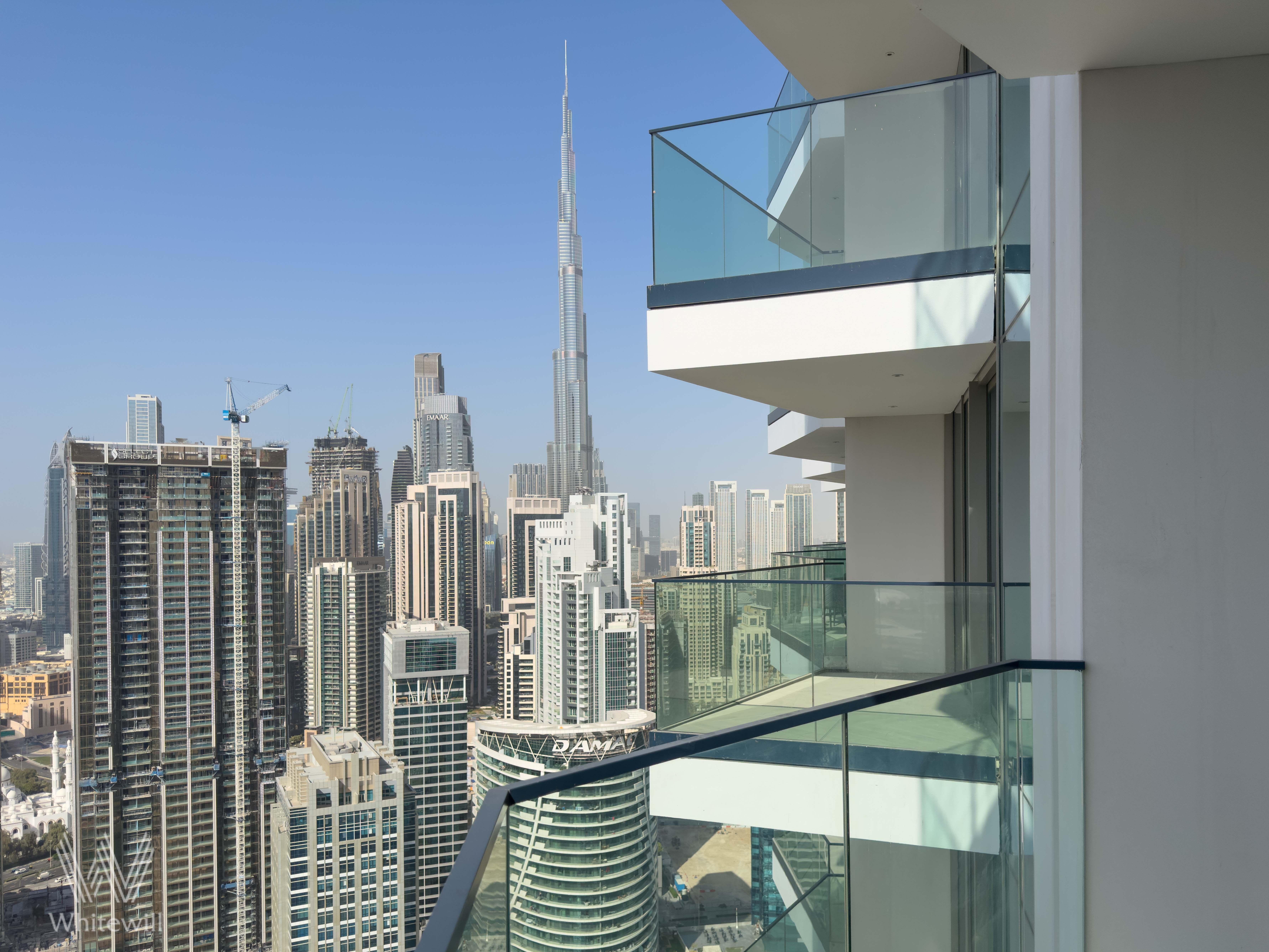 Burj Khalifa and City Views|High Floor |Vacant Now
