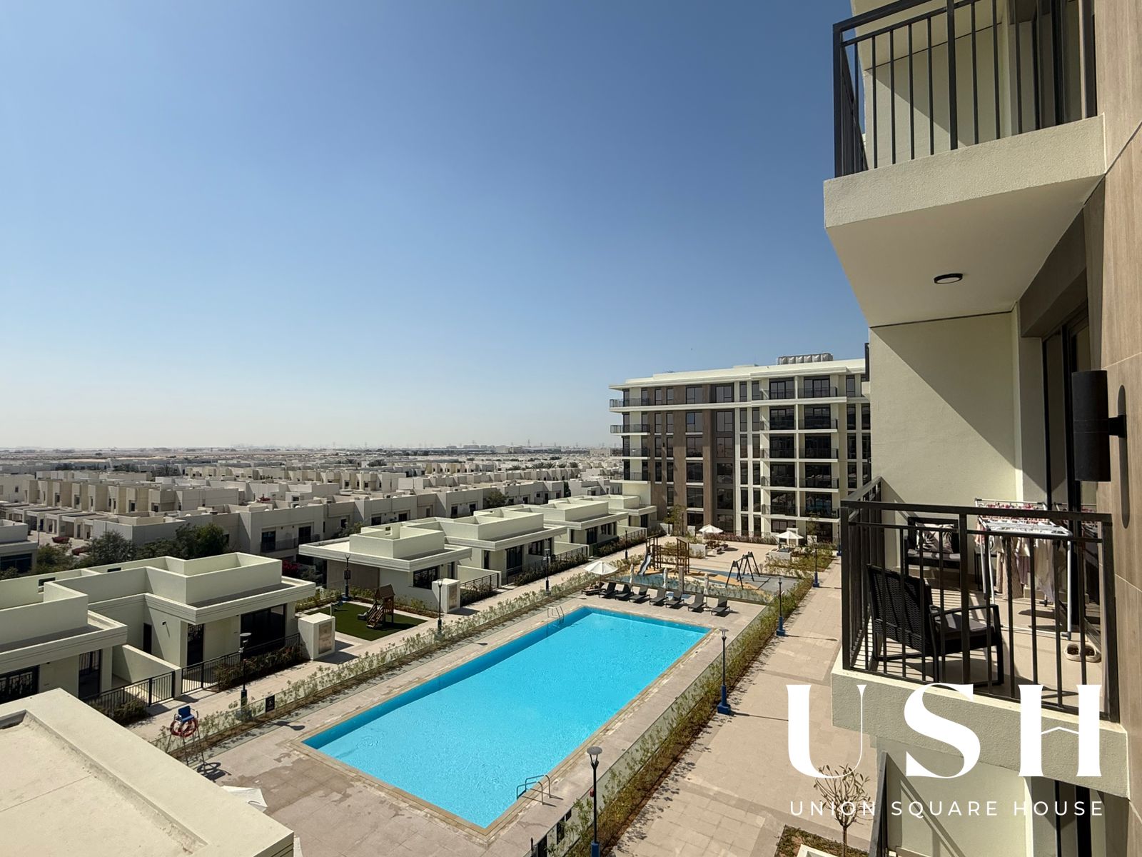 Semi Furnished 1BR | Pool View | Stylish Brand New