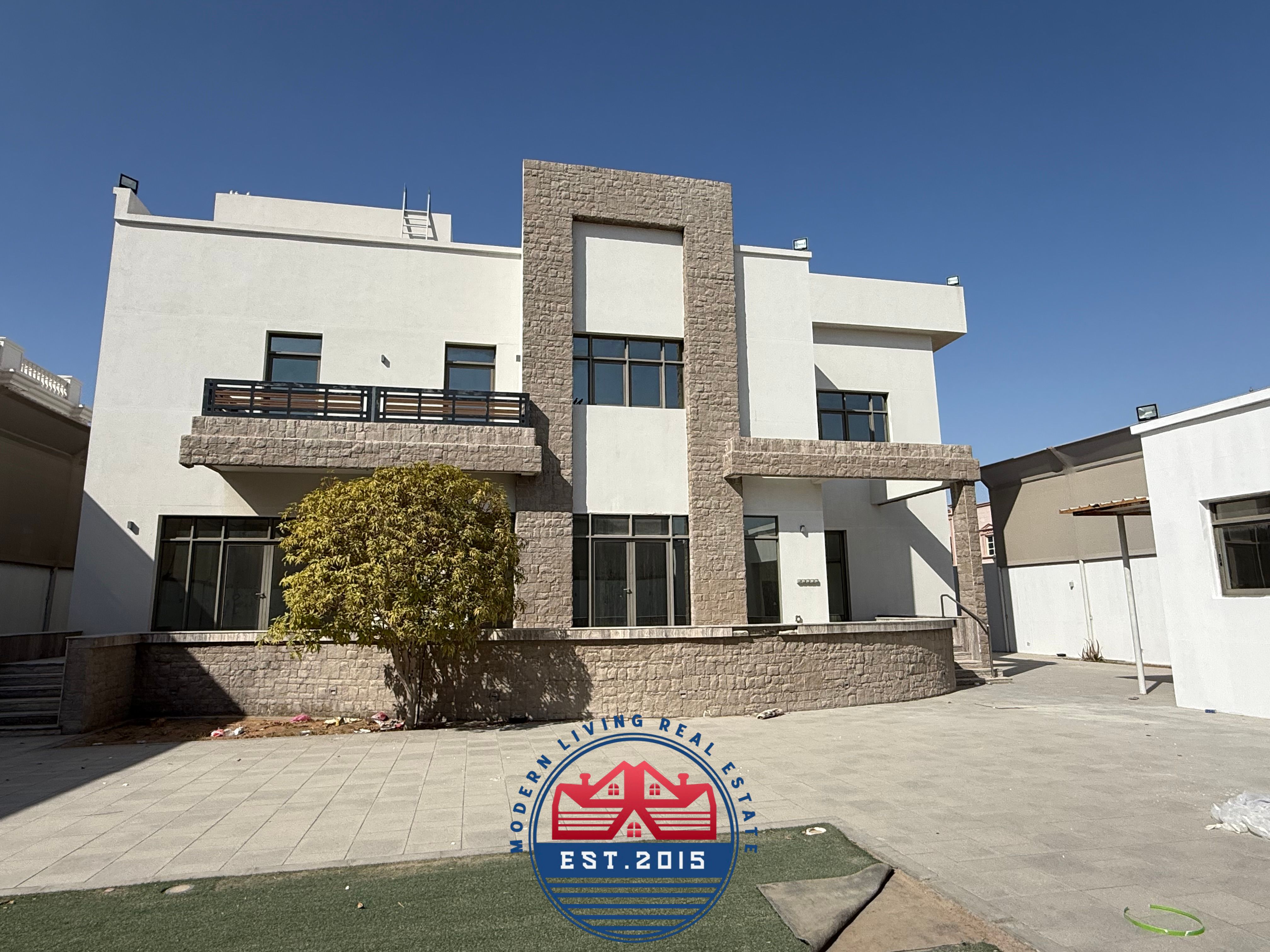 Stand Alone 9 Bedrooms, 2 Majlis, Hall, Maid and Driver Room