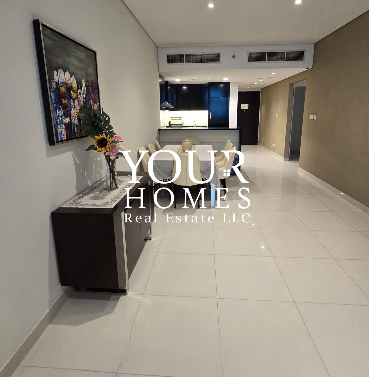 Fully Furnished 3 BR | High Floor | Canal View