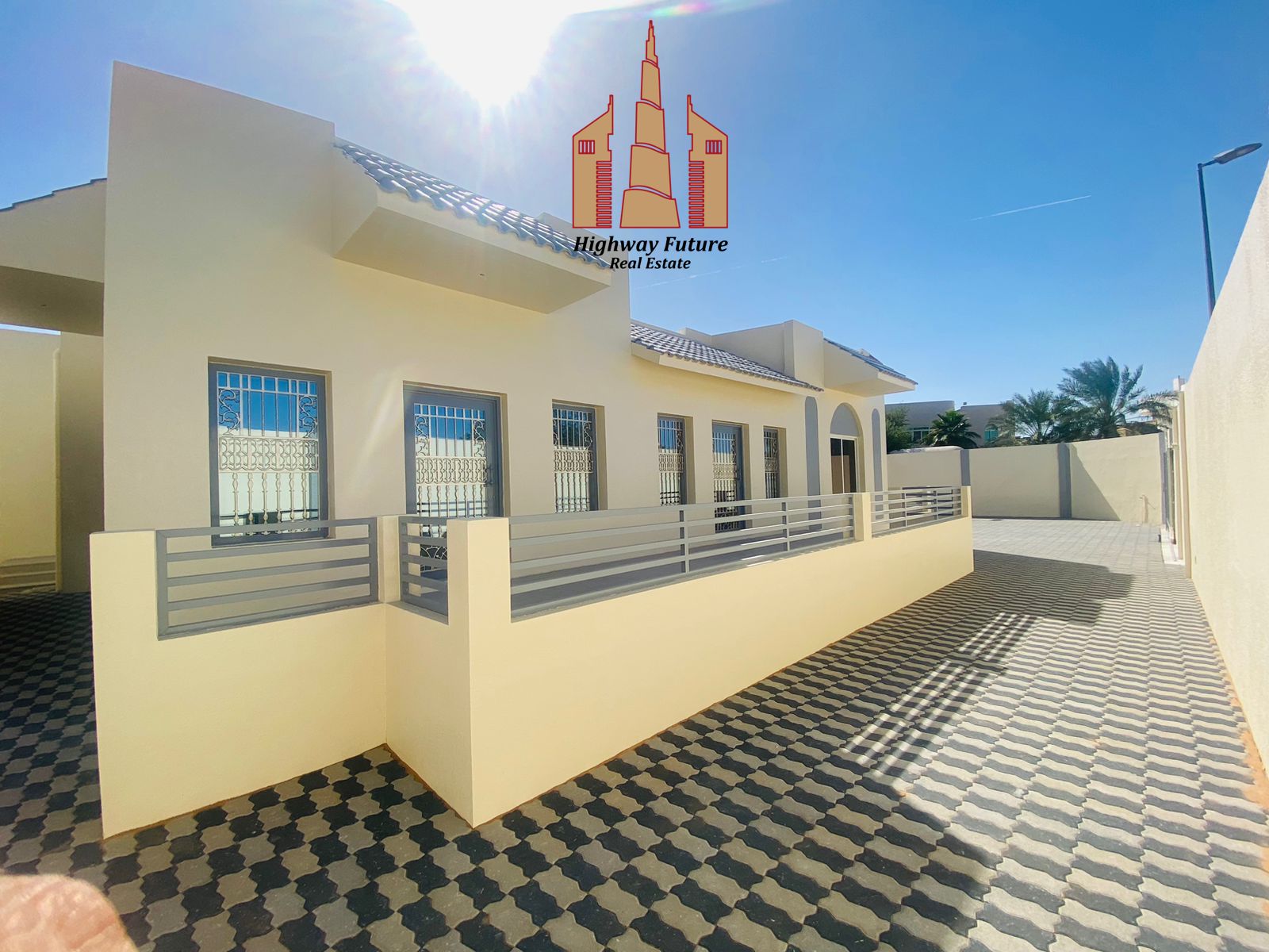 Brand new 4 Bedroom 3 Master room very big Villa big yard parking Hall Majlis easy access to Dubai