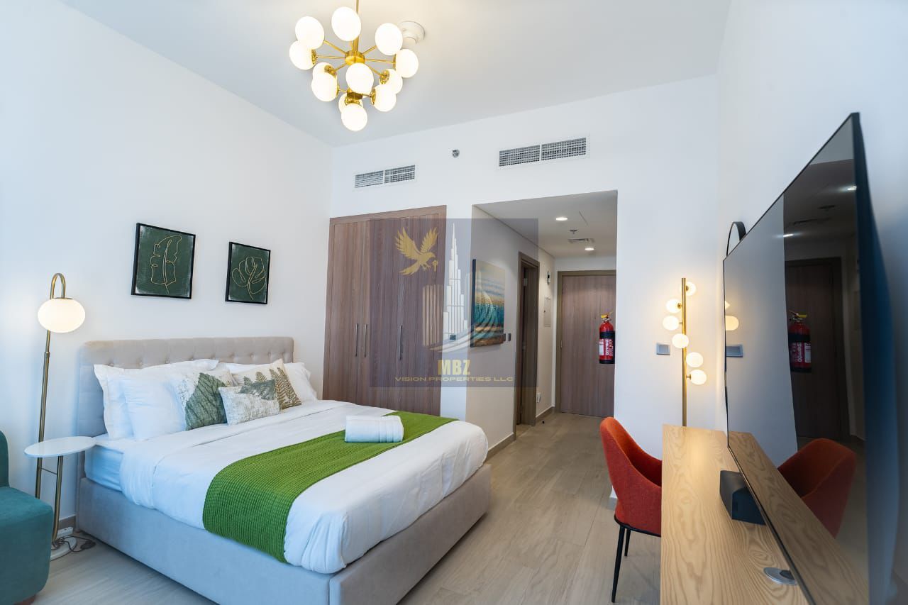Elegant Furnished Studio | Azizi Riviera 20 | AED 64K