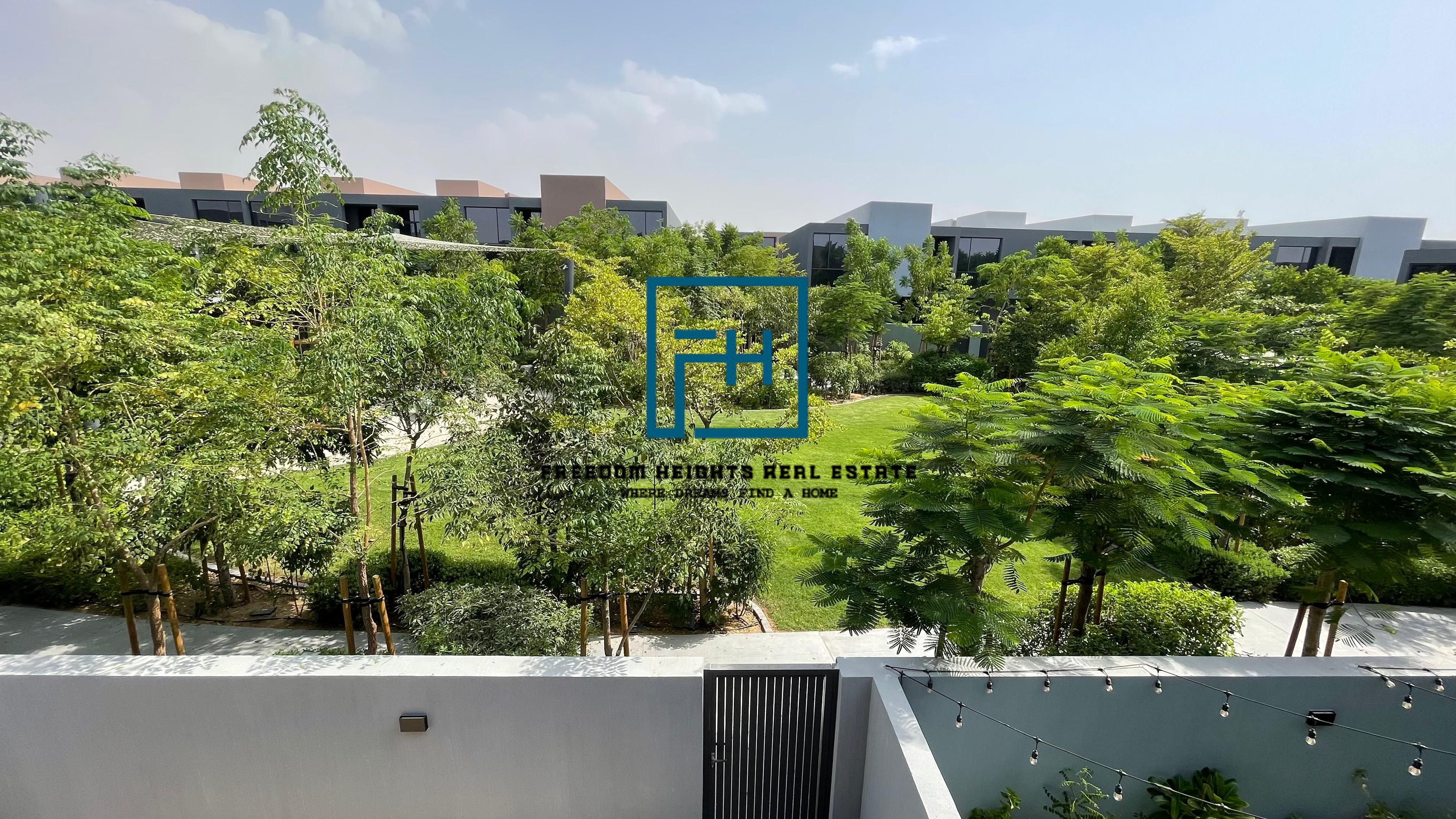 Luxury 4- bedrooms villa in Masaar for rent | Family -friendly community