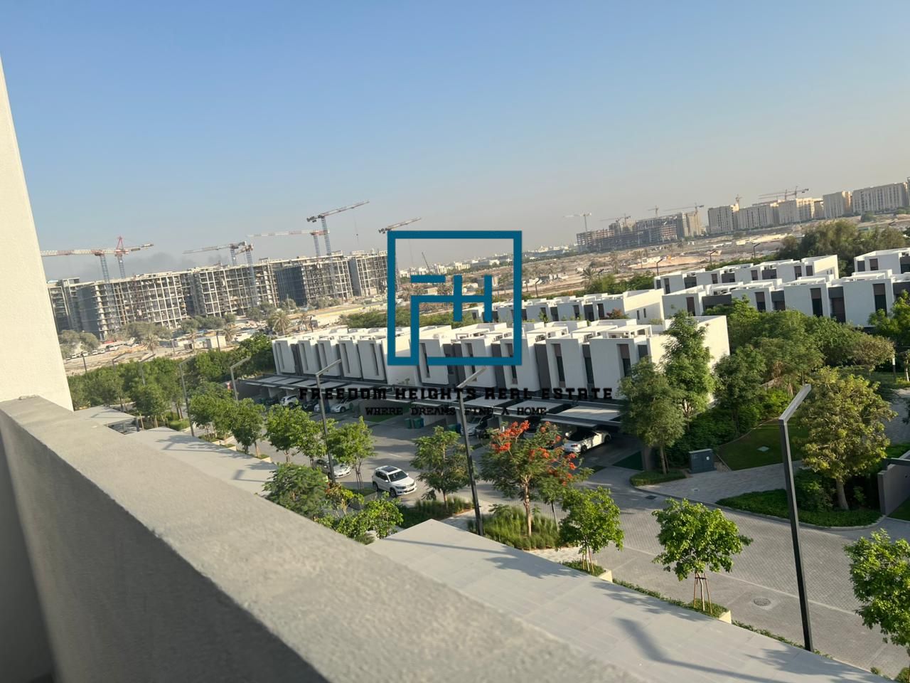 2 bedrooms apartment / villa view/ for rent in Al Jada ( Gate 2)