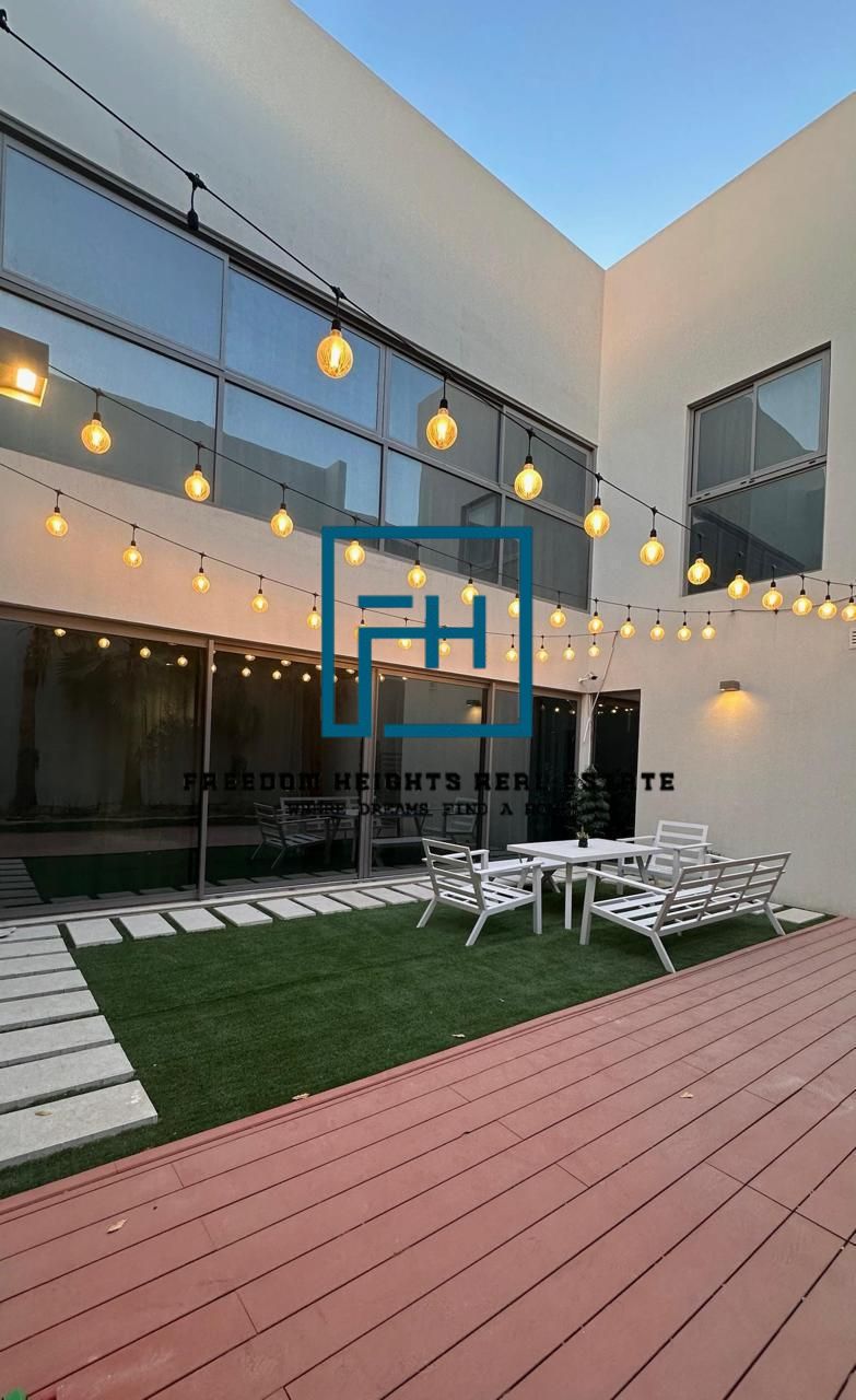 Luxury 3-Bedroom Courtyard Villa | Full Privacy | Landscaped