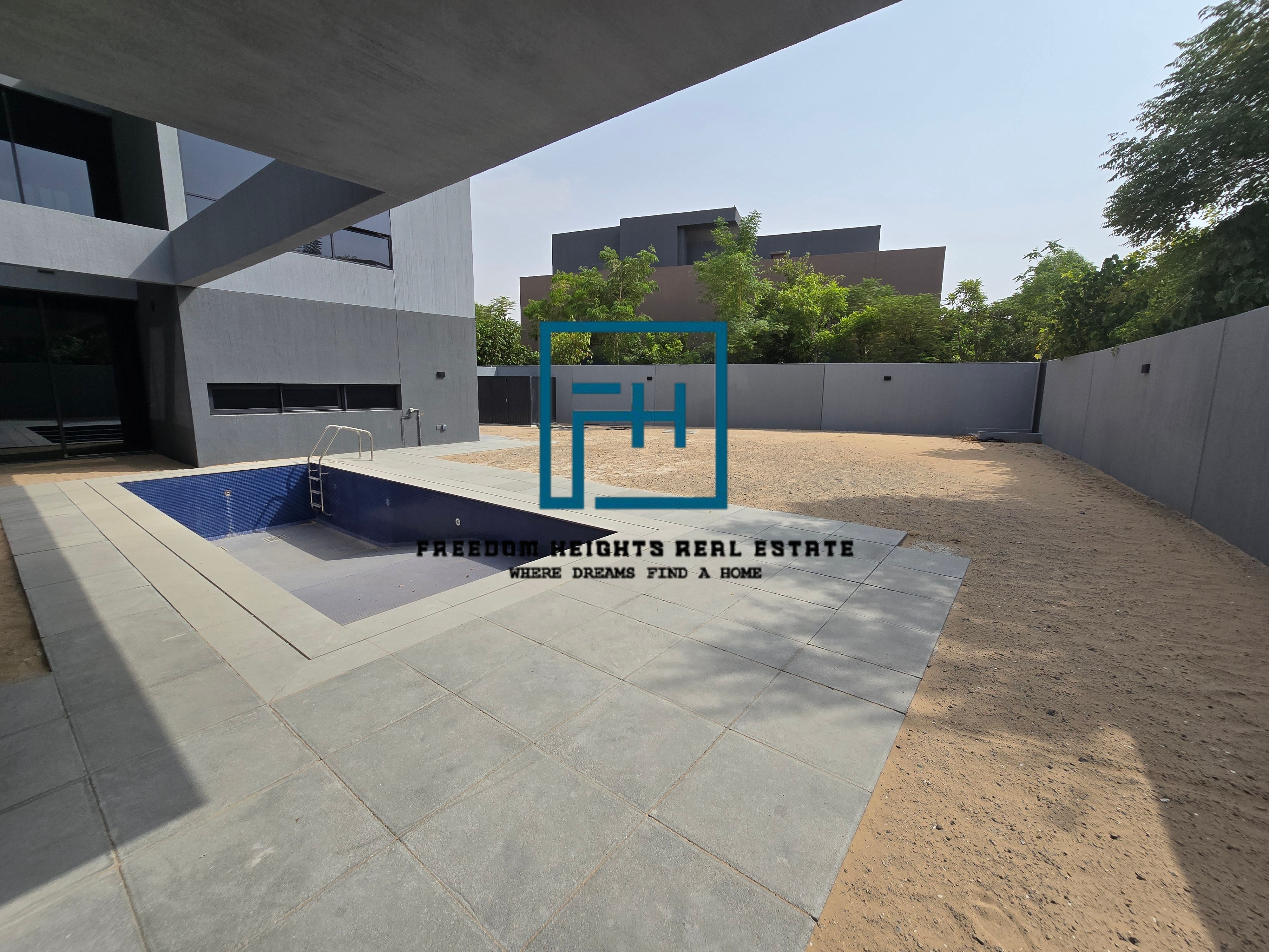 Exclusive | Ready to move | 5BR Signature Villa G+2 | Lift + Private Pool | Single row | Prime Location |