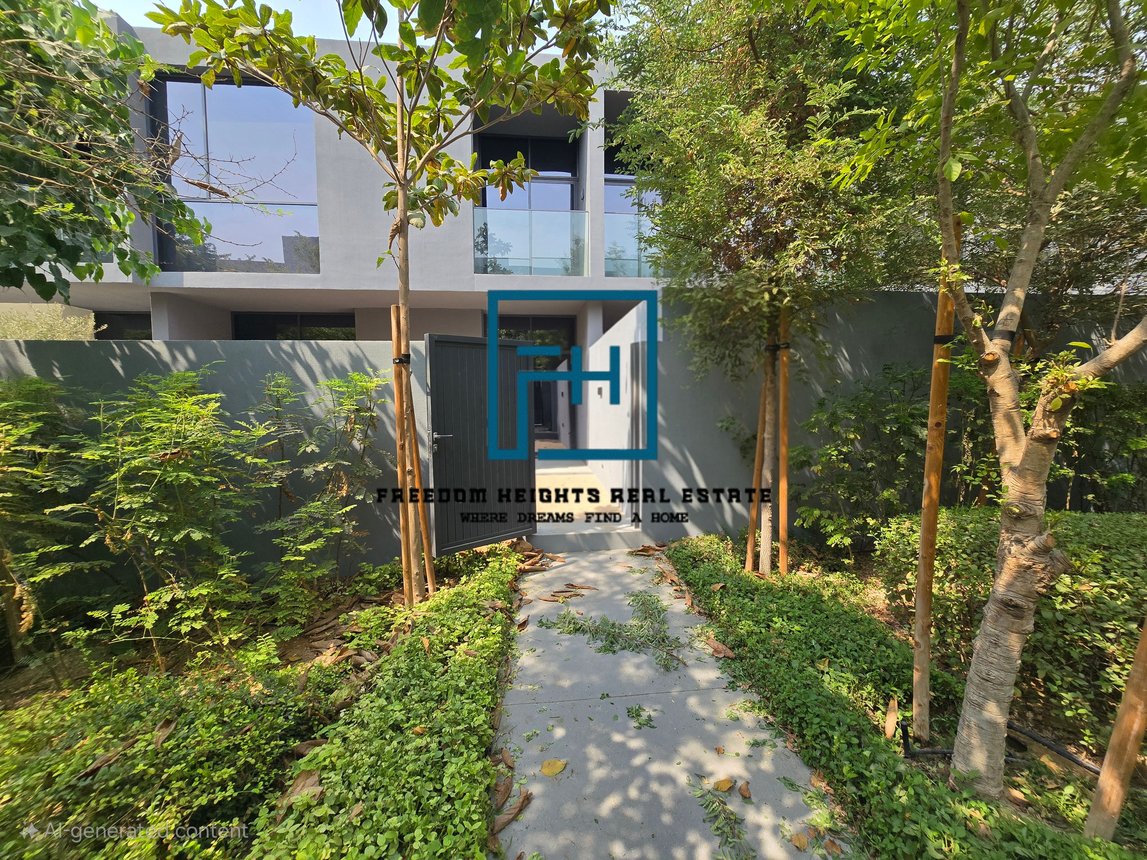 Robinia – Masaar | Brand-New 4-Bedroom Middle Townhouse for Rent