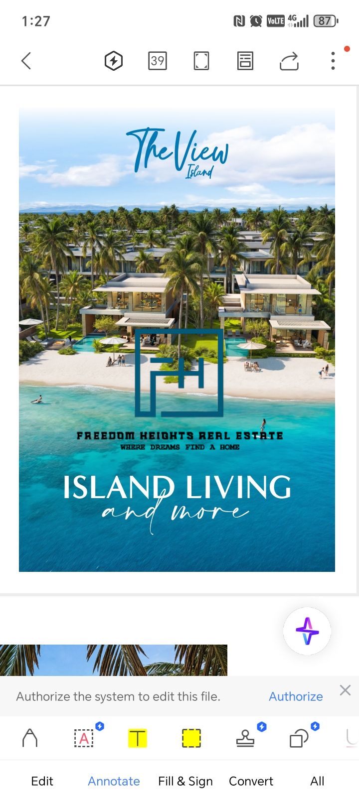 Luxurious Beach View Townhouse – Ajmal Makan City ,The View Island
