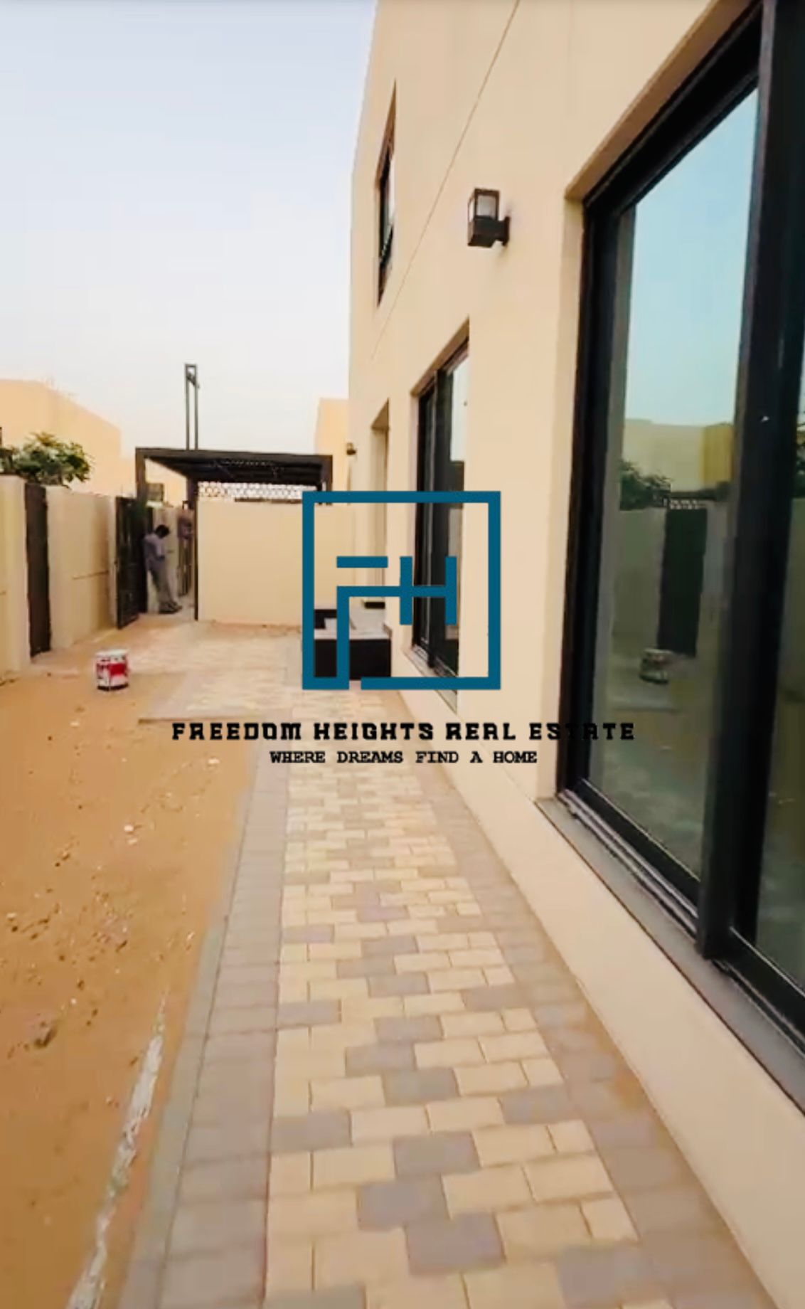 Brand new 3 BR villa ready to move available for rent.