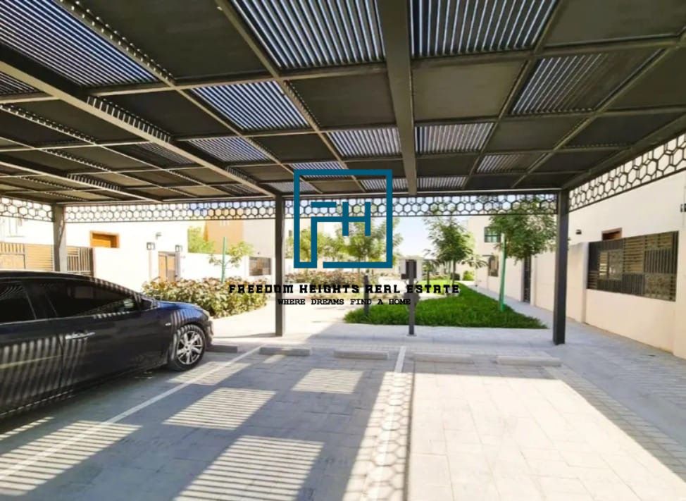 3 bedroom middle townhouse for rent in sharjah sustainable city.