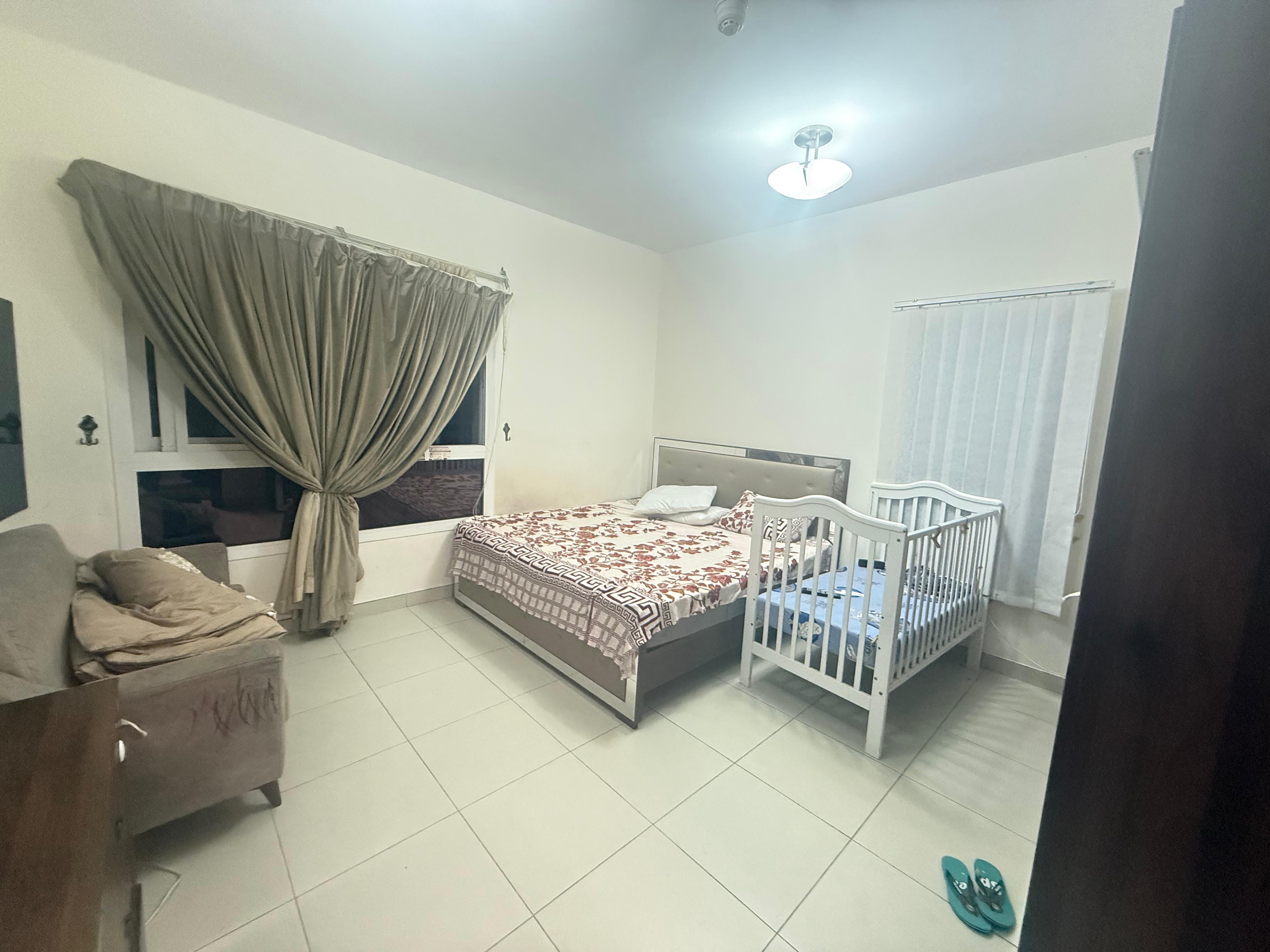 Monthly One bedroom available Al Qasiam near nbd bank rent 3300