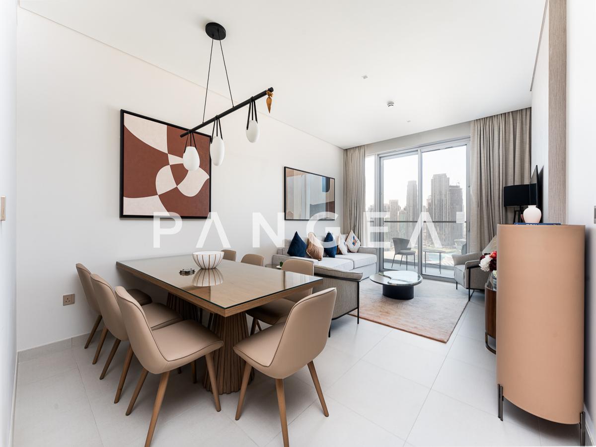 Full Burj Khalifa View | Fully Furnished | Maids Room