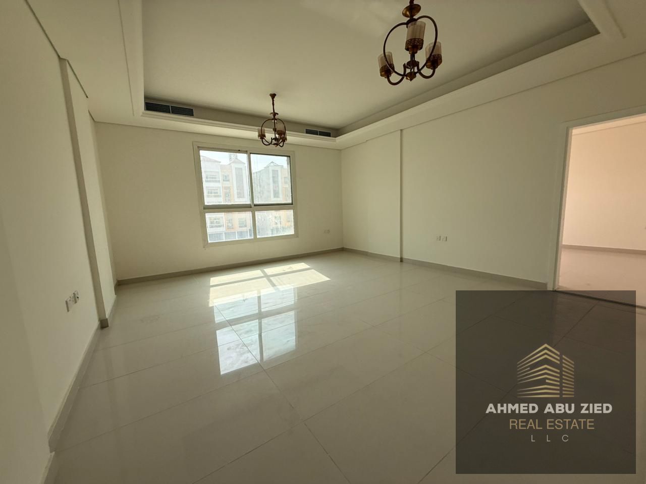 Luxury 3BHK apartment for annual rent in Al Mowaihat 3 – Ajman, next to Choueifat School | Brand new building, first tenant | One month free | Two mas