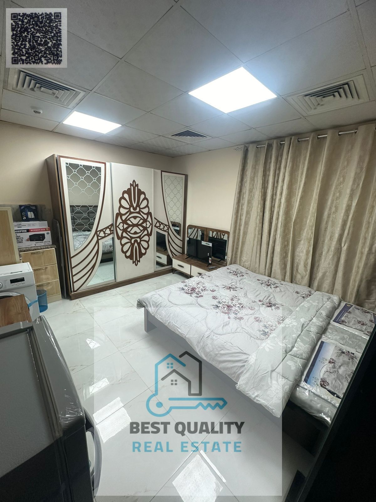 on corniche well furnished studio all bills included