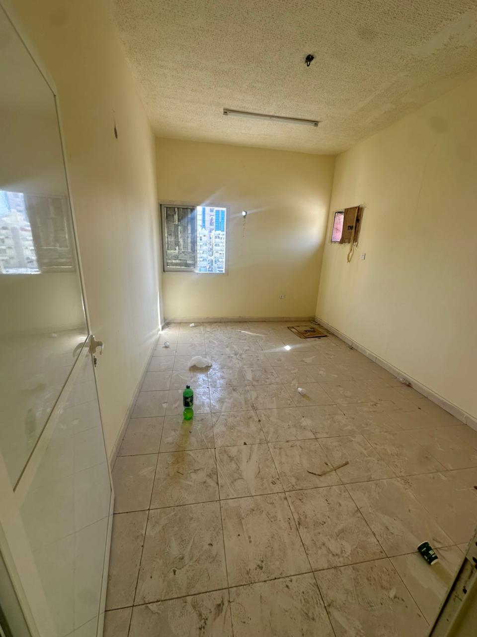 For annual rent in Ajman Available now Two bedrooms, a living room, kitchen, 2 bathrooms, and air conditioning, tenant is responsible. Located in