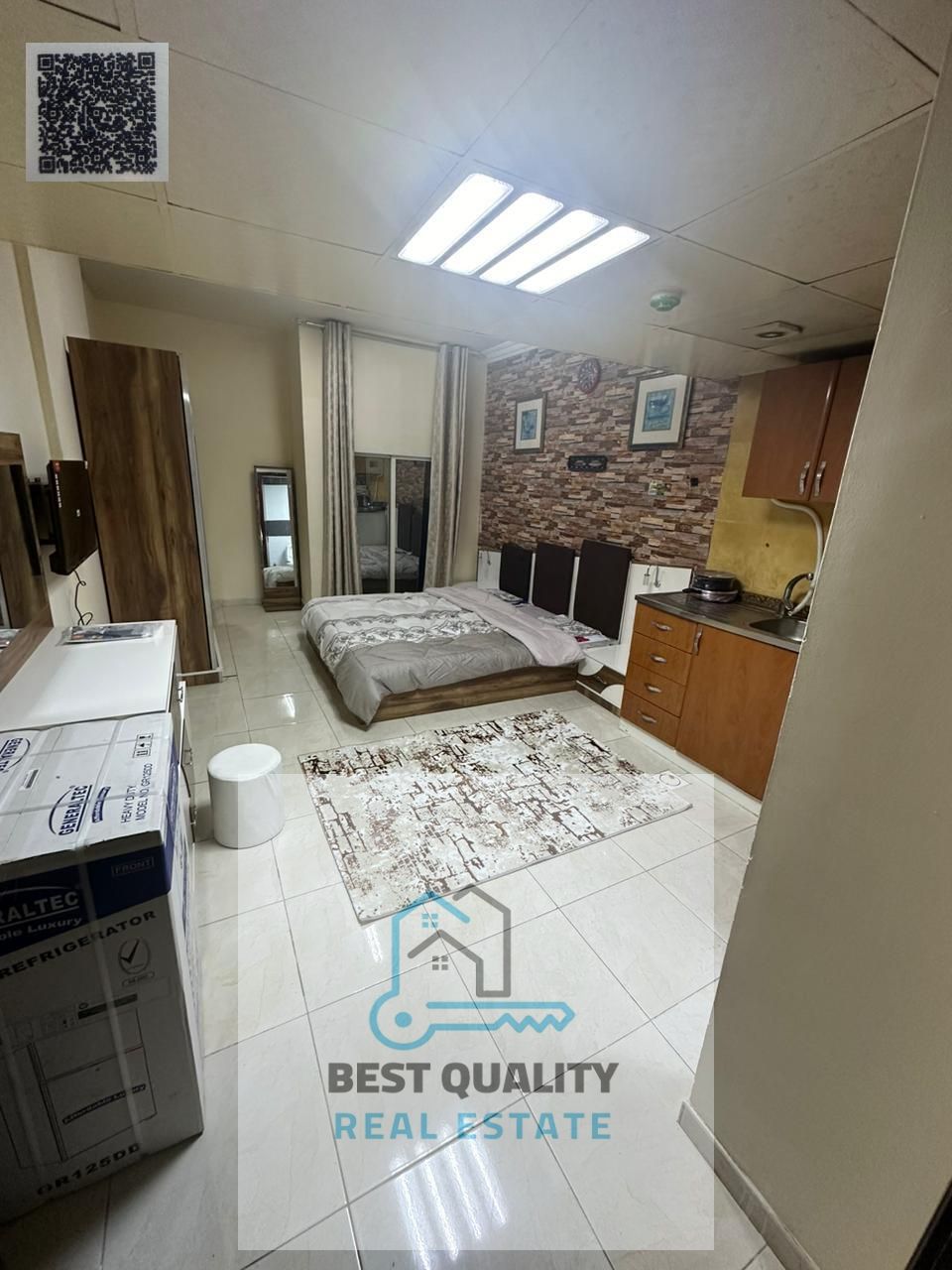 Studio available for monthly rent in ALRASHIDAYIA 1