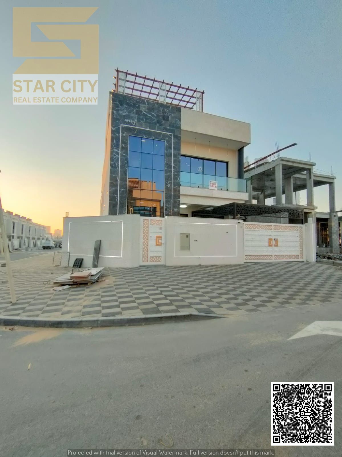 Special Offer | Luxury Corner Villa for Sale in Al Helio – Ajman | Including A/C & Registration