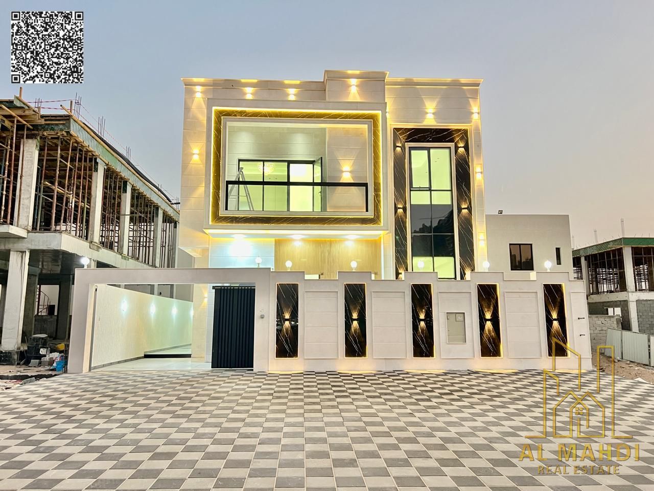 Including registration fees and villa with roof