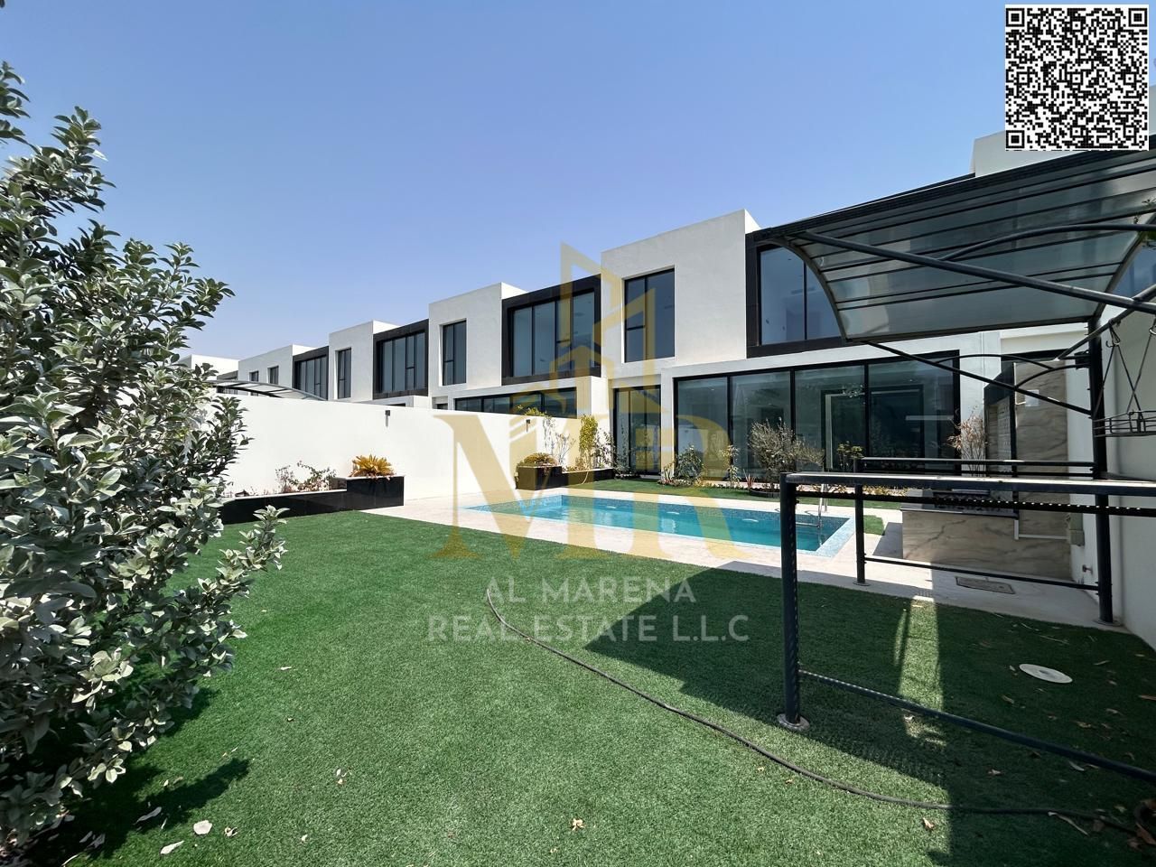 Luxurious royal palaces in Al Zorah, Ajman, with natural views, modern design, full services, and a stunning