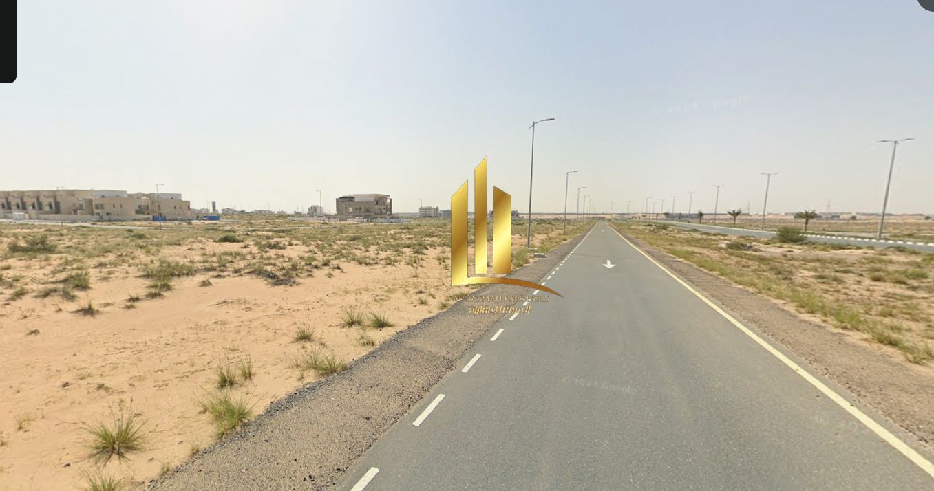 Residential/commercial land for sale in Al-Adhaib area, next to Al-Suyoh and close to the main road. Area: 2,685 sq ft