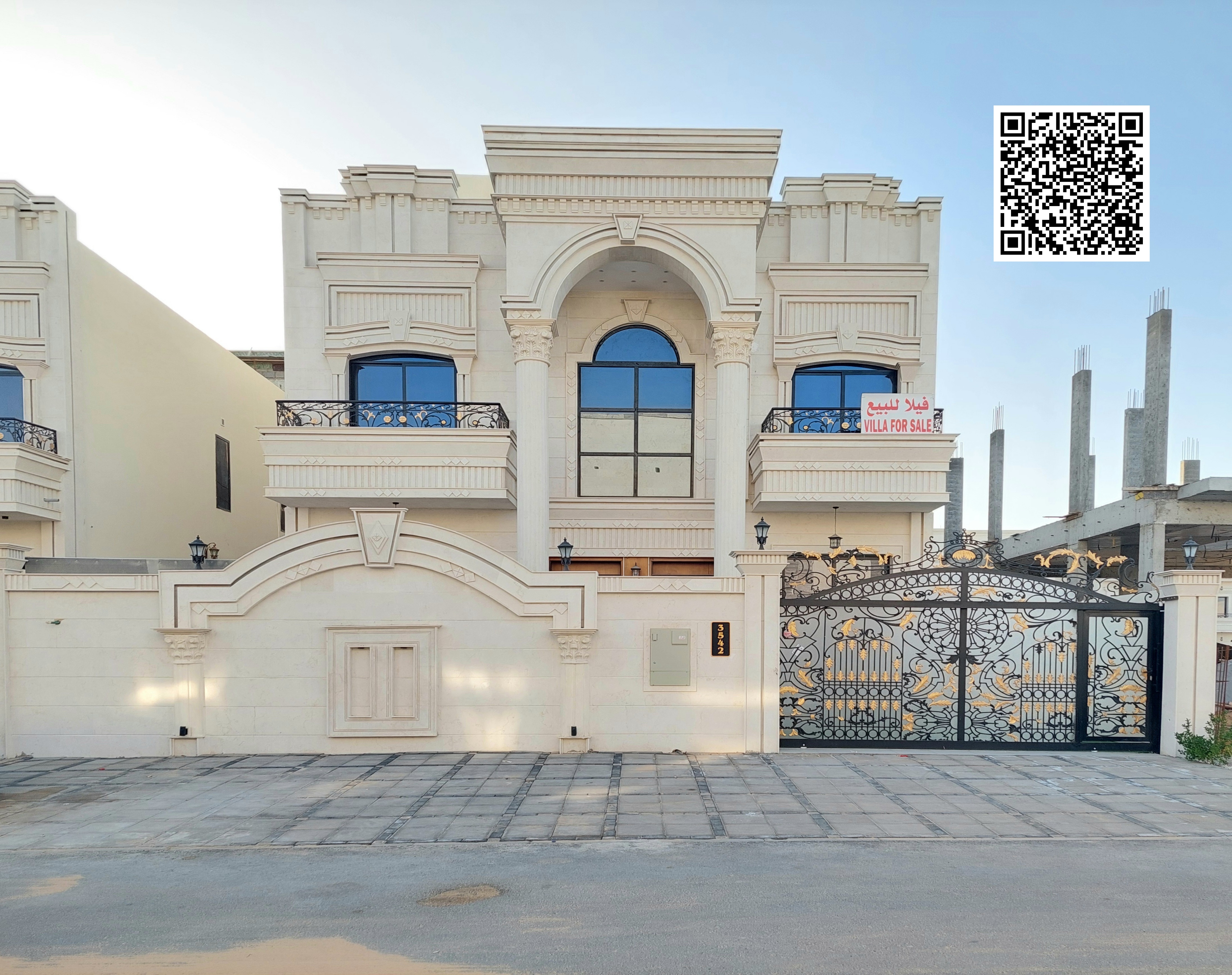 Classic villa for sale, registration fees included, freehold ownership for all nationalities