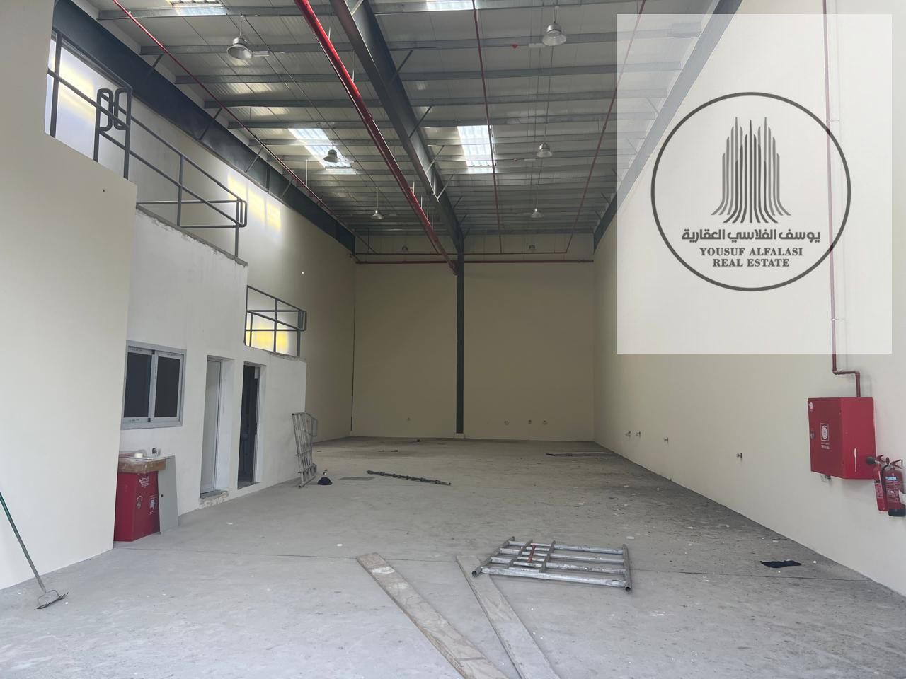 Warehouses for rent in Al Sajaa Industrial Area – Various sizes and 25 kW electricity