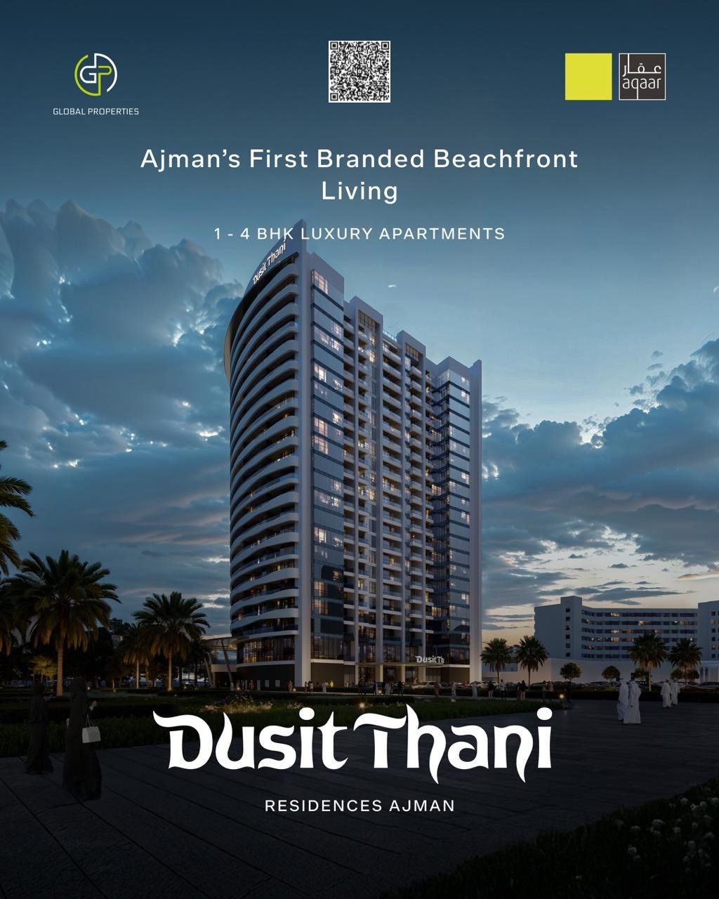 Premium Creek View 1BR | Branded Luxury | High ROI