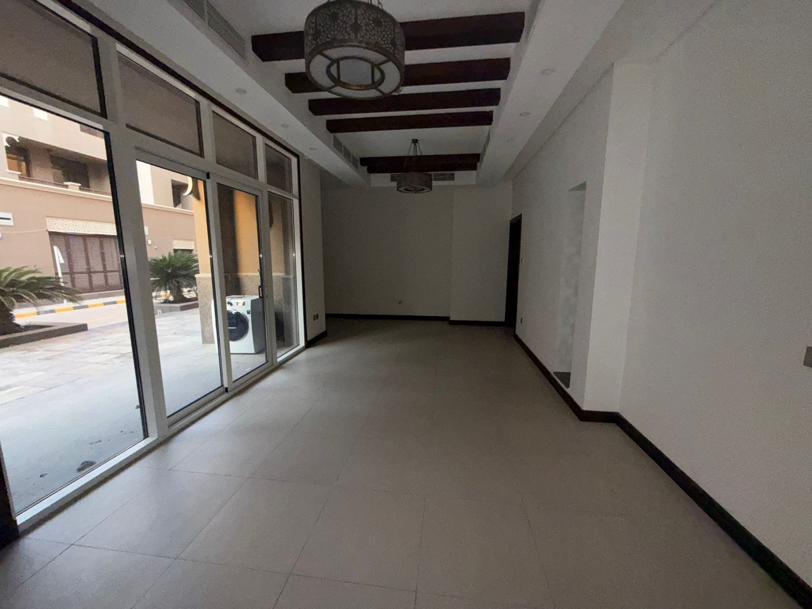 Second tenant villa, 4 bedrooms + maid room, stunning sea view, directly on Al Heera Corniche, located in Al Heerah, upscale area and community, unbea