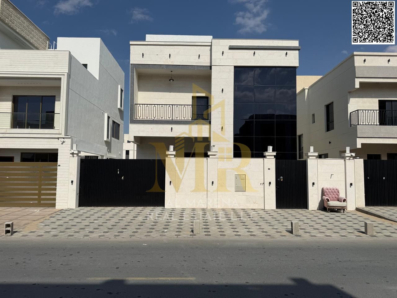Luxury villa for sale in Al Bahia, price includes registration and ownership fees
