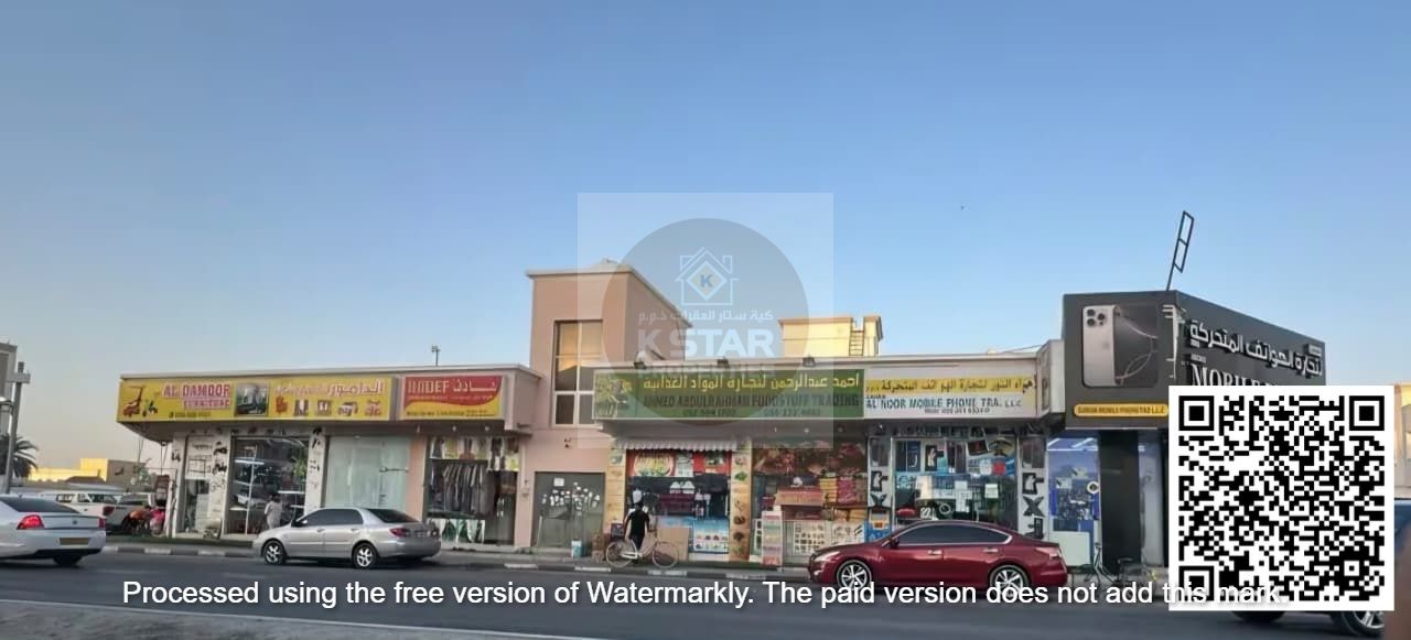 FREEHOLD 12 SHOPS BUILIDNG FOR SALE 7200 SQ FT WITH 3 SIDES ROAD IN AL RAWDA 3 AJMAN